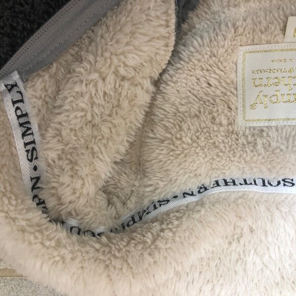 Simply Southern Womens Sz M Fleece 1/4 Zip Kangaroo Pocket Comfy School Outdoor - Picture 10 of 10